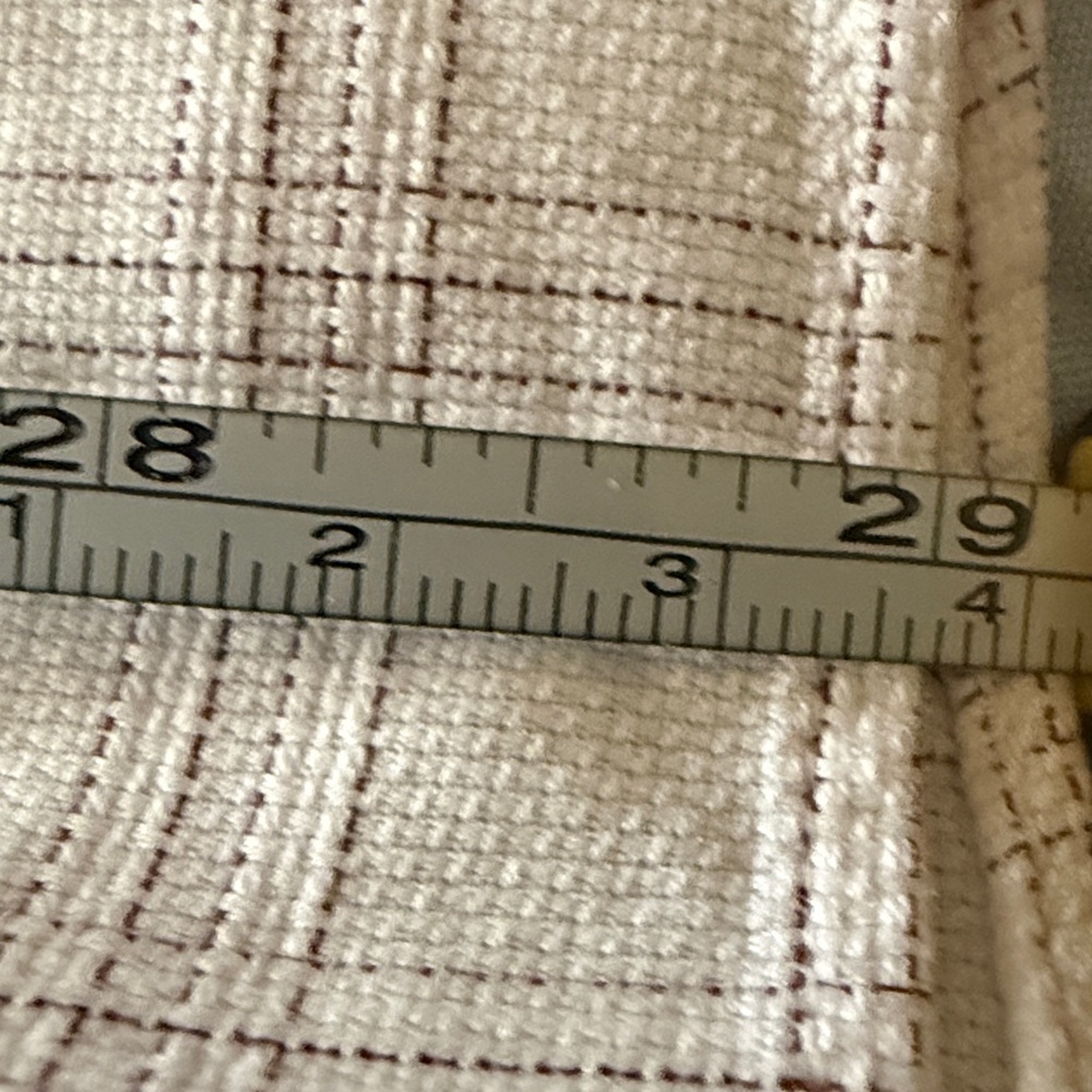 Men's Hermes White Checkered Shirt - Picture 11 of 11